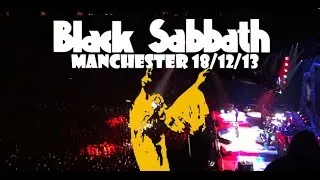 Black Sabbath Live - Manchester 18/12/13