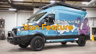 Custom Vinyl Wraps| Vandoit Van Feature