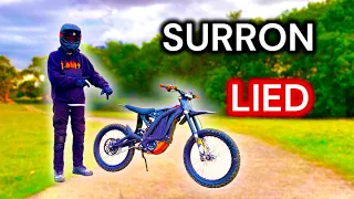 Surron LIED To Us About The Speed!! - Top Speed Test With Stock + Upgraded Sprocket