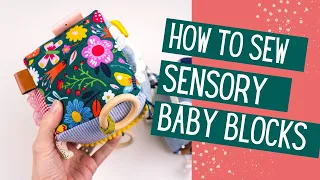 Sensory Baby Block Sewing Tutorial