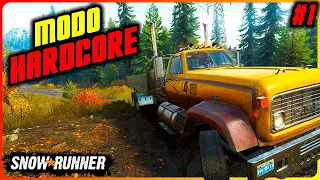 Começando no Modo Hardcore (2024)| SNOWRUNNER Modo Difícil | EP1 PC G920