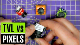 FPV cameras. TVL vs pixels. What does it all mean?