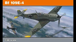 Eduard 1/48 Messerschmitt Bf 109E-4 ProfiPACK Series # 8263