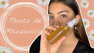 TÓNICO DE MANZANILLA | BENEFICIOS Y USO | Denisse Uff