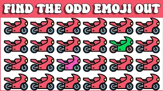 HOW GOOD ARE YOUR EYES #92 | Find The Odd Emoji Out | Emoji Puzzle Quiz