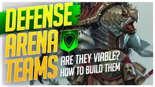 RAID | Are Defense Arena Teams Viable? How to build them!