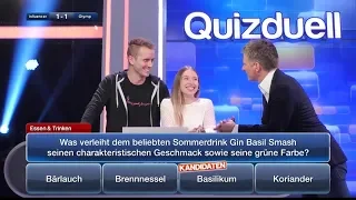 Bibi & Julian bei  "das QUIZDUELL"  im TV  ( Sendung 08.02.19 )