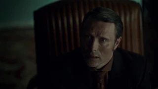 HANNIBAL TV-WILL HIDES IN HANNIBALS OFFICE