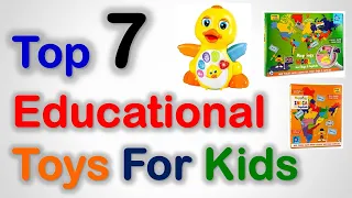 Top 7 Best Educational Toys For Kids in India with Price