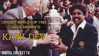 Kapil Dev and the story of the Cricket World Cup - 1983 / DIGITAL CRICKET TV