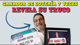 Ganador de la lotería 7 veces revela su truco