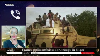 Sophie Mokoena weighs in on recalling of French ambassador, troops from Niger