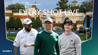 REPLAY | Shane Lowry, Adam Scott & Rasmus Højgaard | 2023 BMW PGA Championship Day 3