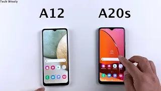 SAMSUNG A12 vs A20s - SPEED TEST