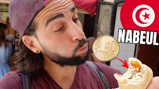 EATING THE WORLD'S CHEAPEST PIZZA IN TUNISIA 🇹🇳(NABEUL) $0,50 😱