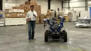 Telerobotics head introduces Interact rover