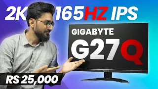 Best budget 1440p IPS gaming monitor with great color accuracy | Gigabyte G27Q review |