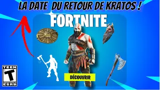 KRATOS EST ENFIN RETOUR sur FORTNITE !! (plein de nouvelles choses incroyables arrive !!!!)