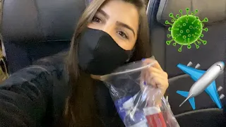 VLOG | VIAJANDO EN AVIÓN EN MEDIO DE LA PANDEMIA