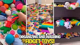 Organizing and Washing Fidget Toys! *COMPILATION** Mrs. Bench