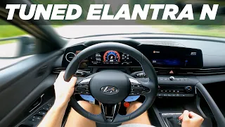 TUNED 300+ WHP Elantra N POV | Exhaust Audio