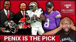 Atlanta Falcons surprise everyone picking Michael Penix as QB of the future in the 2024 NFL Draft