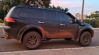 PAJERO DAKAR 2009 STG2, DIFUSOR, SNORKEL E PNEUS BFGOODRICH!! PRONTA PRA TRILHA!!