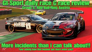 Gt Sport daily race C race review....Group 4....Red Bull Ring Austria.