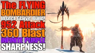 MHW: Iceborne - The Flying Bombardier Insect Glaive Build! (Safi's Shatterspear)