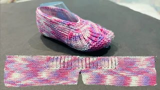 Easy and Beautiful Knitting Pattern For Ladies Socks/Shoes/Jutti/Jurab/Slippers # 225