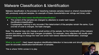 Malware Analysis Bootcamp - Malware Classification And Identification