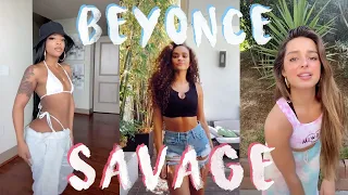 SAVAGE (Beyoncé Remix) TikToks ft. Addison Rae, Shay Mitchell, Madison Pettis...
