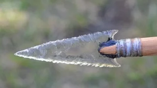 Junkyard Flintknapping - "Federal Law Forbids Re-Use of This Bottle." (HD)