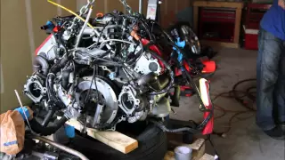 Time Lapse Stage 3 Build - Audi B5 S4 - K24 Audi S4