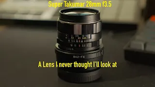 Super Takumar 28mm f3.5 | Fujifilm X-T4 | Vintage lens I M42 mount