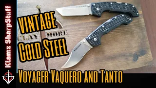 Cold Steel Voyager Vaquero and Tanto: Vintage beauties