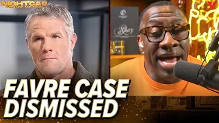 Shannon Sharpe reacts to Brett Favre defamation case being dismissed | Nightcap