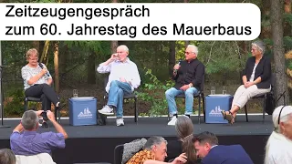 Zeitzeugengespräch zum 60. Jahrestag des Mauerbaus