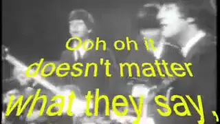 The Beatles Baby it's you Karaoke.wmv