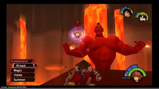 KINGDOM HEARTS 1 Genie Jafar Boss