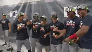 Cleveland Guardians celebrate AL Central title & when they will play their first playoff series