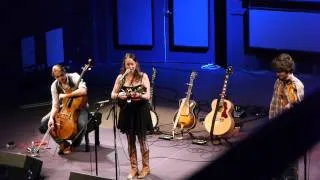 Sarah Jarosz - Mansinneedof - Jaqua Concert Hall - 7/31/12