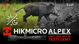 Hikmicro Alpex test w łowisku