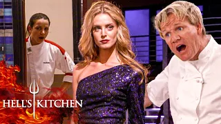 Red Team Tries To Sneak In & Steal From The Blue Team - Fashion Night pt. 3 | Hell’s Kitchen