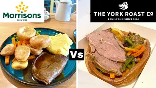 Roast Dinner - Supermarket Vs Takeaway - Who Wins?