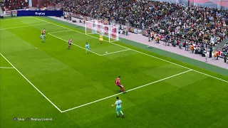 Super looping header by Mo Salah vs Sheffield Utd!