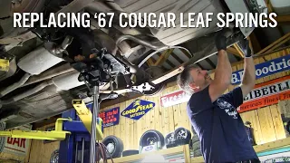 Replacing Saggy Leaf Springs on a '67 Cougar with 300k Miles