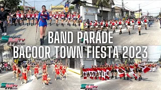 Band Parade - Bacoor Town Fiesta 2023 | Steven Mateo TV