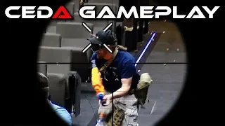 [Nerf Gameplay] Sniping with CEDA from the low ground