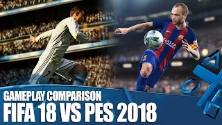 FIFA 18 vs PES 2018: We've Played Them Both - How Do They Compare?